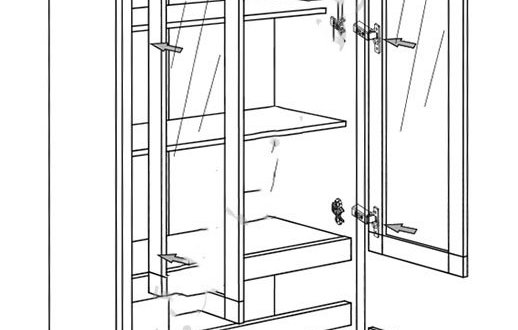 Витрина WIT WYS 2D2W1S Нортон 2