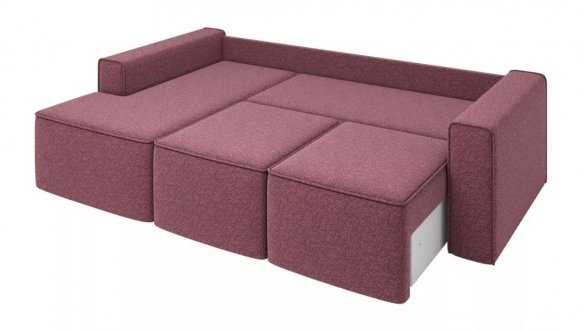 Диван кутовий розкладний єврокнижка Hugo / Хьюго 240 см 2