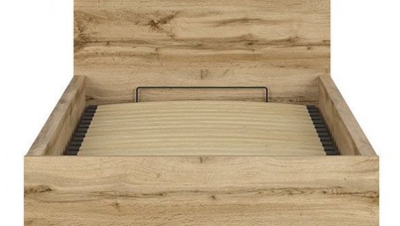 Кровать односпальная BRW Poland LOZ/90/B Tetrix / Тетрикс с подьемним механизмом и нишей для белья ДСП 8