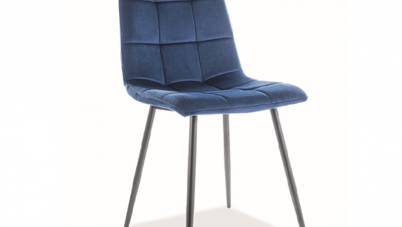 Стілець Mila Matt Velvet синій