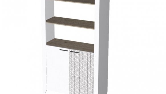 Книжный шкаф Нордик 1