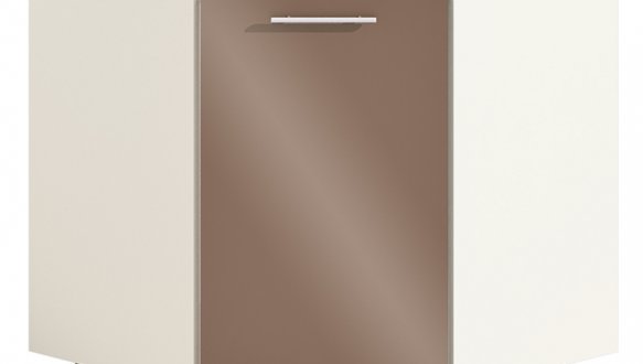 Тумба нижня Н90х90.82.1Д кутова Мийка Фарбований високий глянець з друком