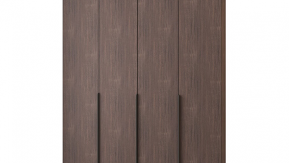 Шафа Mebelstar Оскар чотирьохдверна з антресоллю Дуб рістрето 160 см 4