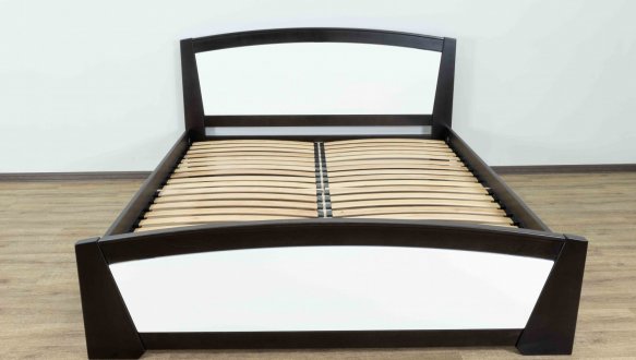 Кровать двуспальная деревянная Дримка Женева Бук 7