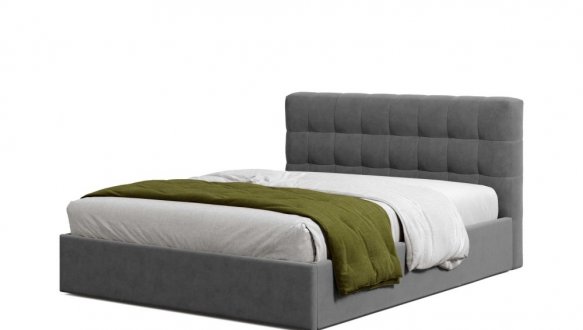 Кровать мягкая Виорина деко Tiramisu / Тирамису с подъемным механизмом и нишей для белья 24