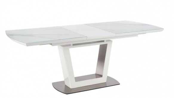 Стол Blanco белый мрамор/белый 4