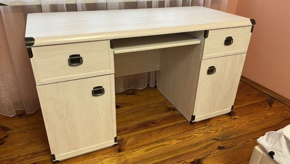 Стіл письмовий Індіана JBIU 2D2S/140 сосна арізонська АКЦІЯ 0