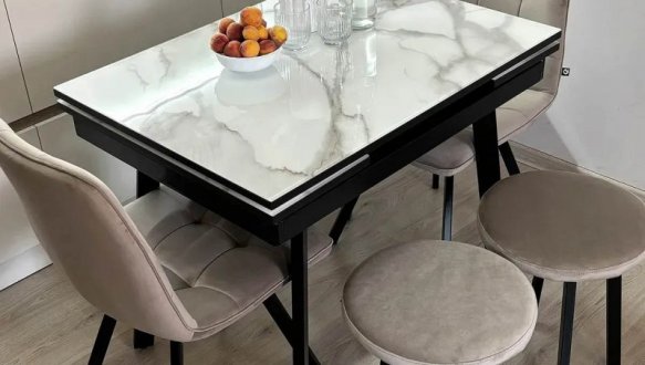 Стіл кухонний розкладний Джем Slim / Слім 110 1