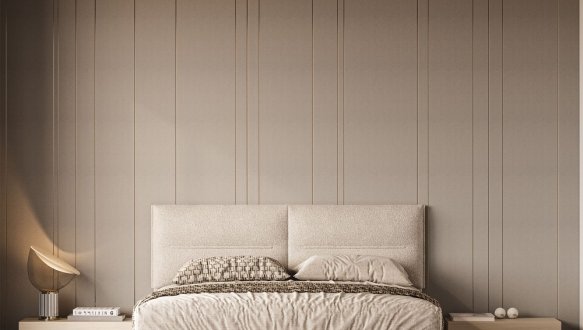 Кровать мягкая двуспальная Woodsoft Salerno / Салерно с подъемным механизмом и нишей для белья 2