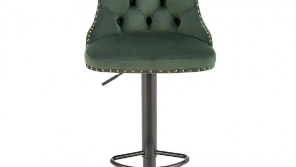 Барний стілець H-117 Halmar темно-зелений 62-84 см 1