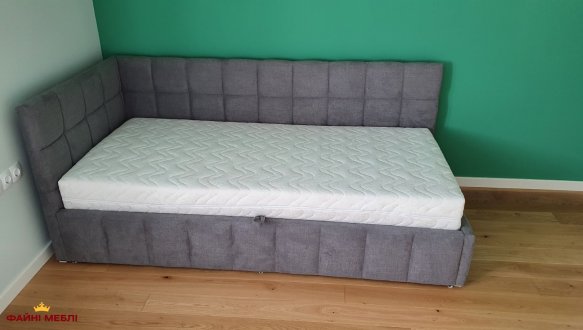 Кровать мягкая двуспальная Лев Торонто 5