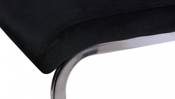 Стілець S-118 чорний велюр 7