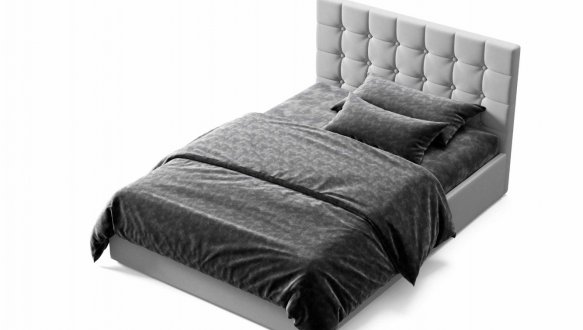 Кровать мягкая Виорина деко Quattro / Кватро с подъемным механизмом и нишей для белья 14