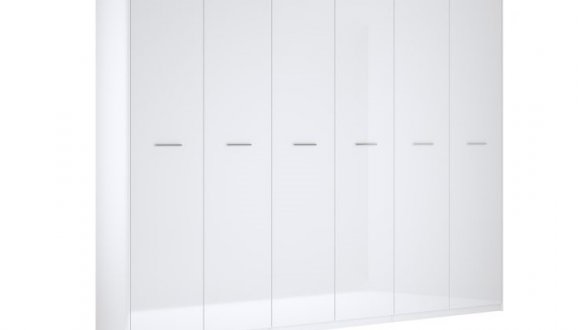 Шкаф 6дв Миромарк Белладжио 6 дверный белый 273 см