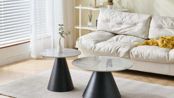 Комплект из двух журнальных столов CT-40 Рокко ребекка грей