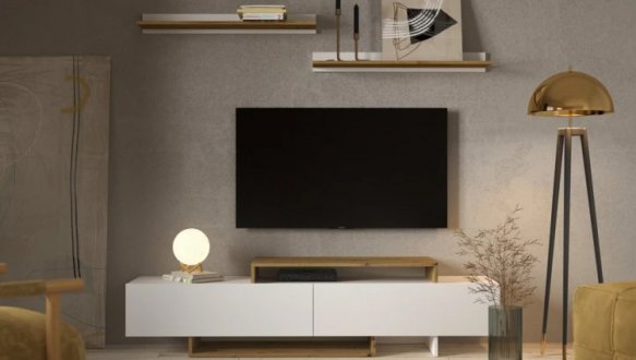 Стінка Мілана Німфеа альба / Дуб артизан