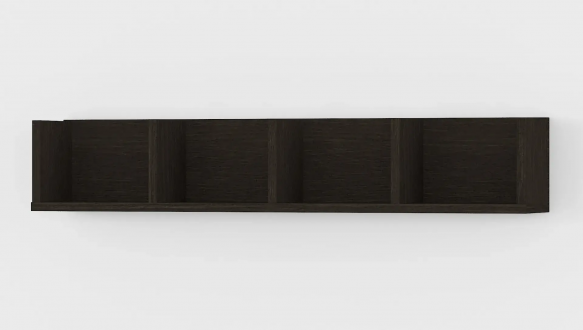Полка настенная венге темный GТ0031