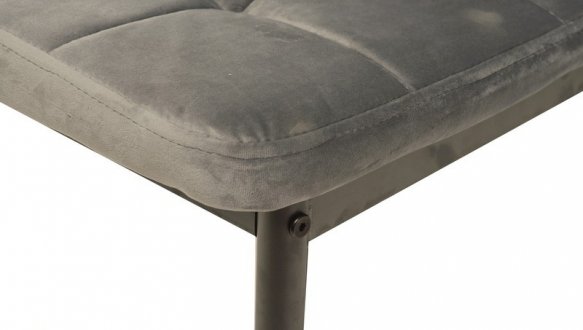 Стул N-66-2 серый велюр 16