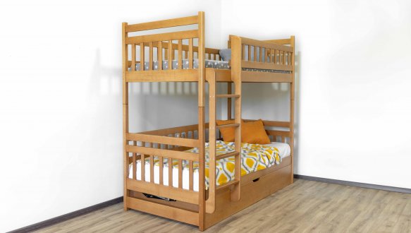 Двухьярусная кровать с подьемным механизмом Том и Джери