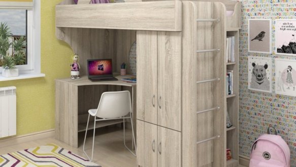 Кровать-чердак Квест-ХS2 0