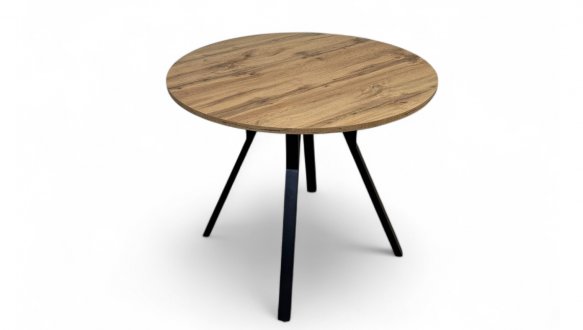 Стіл круглий нерозкладний Lite / Лайт MebliRoMax D1100 ЛДСП 18 мм