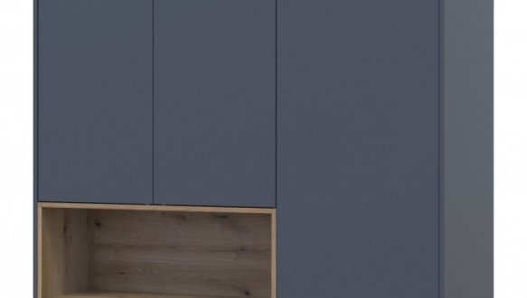 Шкаф для одежды с нишей Дорос Дейл 3-х дверная с 2-мя ящиками 150 см 0