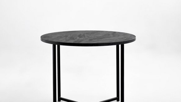 Столик Модерн М угольный камень 4
