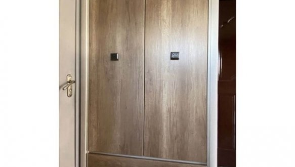 Шафа SZF2D2S ВМК Украіна Коен ІІ 2 дверна дуб корабельний 104 см 2