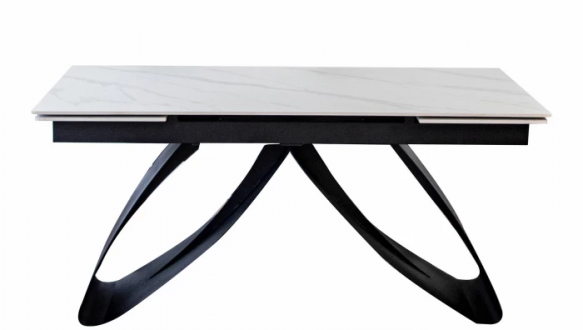 Стол Garold (160-240 см) Snow Mount White Matt