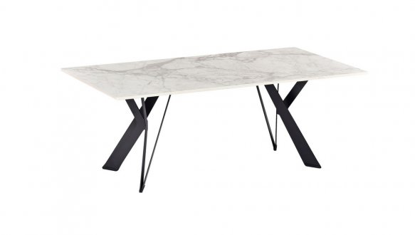 Стол журнальный Тео бьянко карарра 0