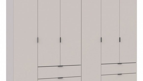 Шкаф Дорос Геллар кашемир 6 дверной 232,5 см 3