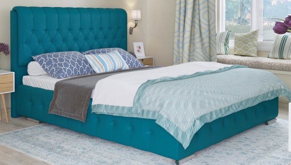 Кровать мягкая двуспальная Городок меблі Беатрис без подьемного механизма 4