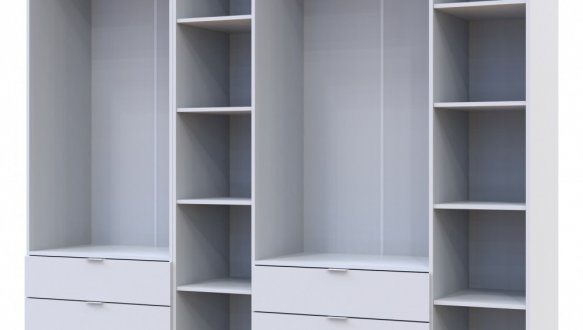 Комплект Дорос Гелар белый 2+4 ДСП 232,5 см 3