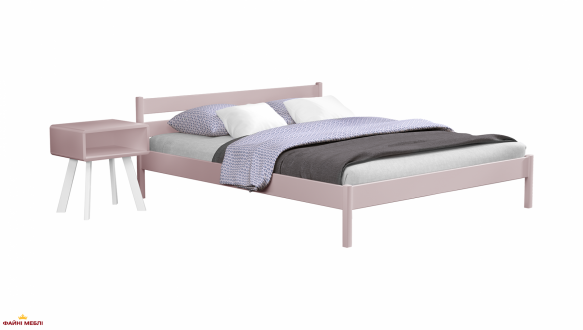 Ліжко двоспальне дерев'яне Естелла Нота Бене 160 см Масив бука 8