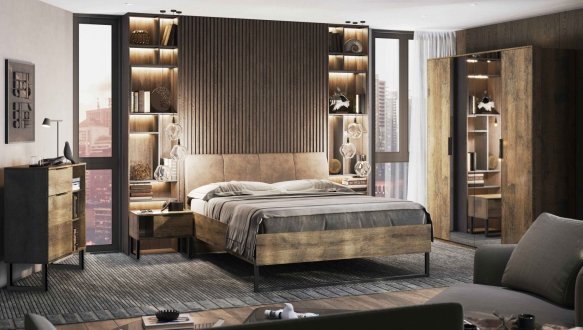 Тумба приліжкова 1шх Квадро 3