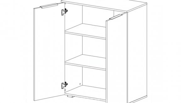 Модульная прихожая VMV holding Вербена Белый / Дуб стирлинг 3