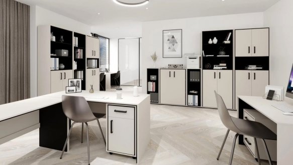 Пенал REG2D/80 Прайм Кашемир / Черный 2