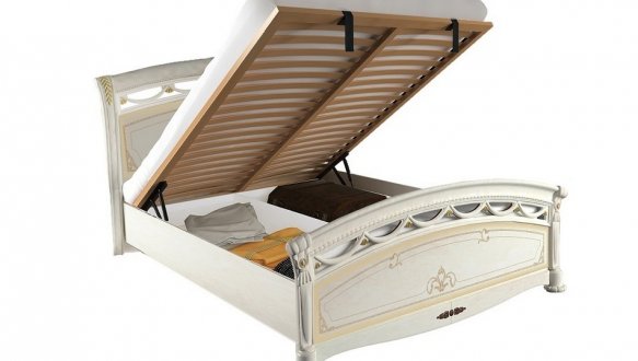 Ліжко 160 м'яка спинка Люкс Роселла 0