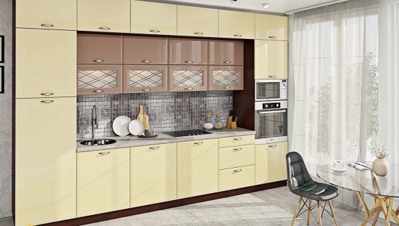 Модульна кухня Хай-тек глянець 30