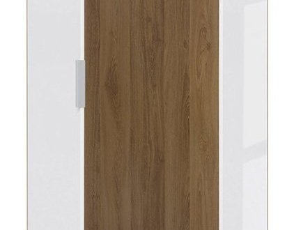 Шкаф SZF2D1S BRW Poland Zele 2 дверный белый 91 см 4