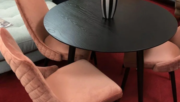 Стул Piano Velvet античный розовый 0