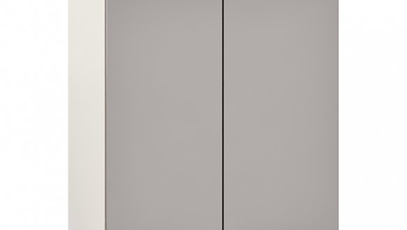 Тумба верхняя В60.72.2Д. Сушка Gola ручка Окрашенный Высокий Глянец