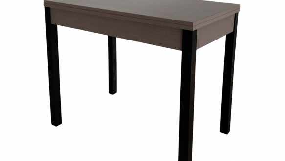 Стіл-трансформер Lunch Венге/Чорний 2