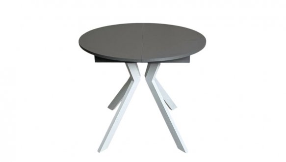 Стол круглый раскладной MebliRoMax Parker slide / Паркер Слайд D900