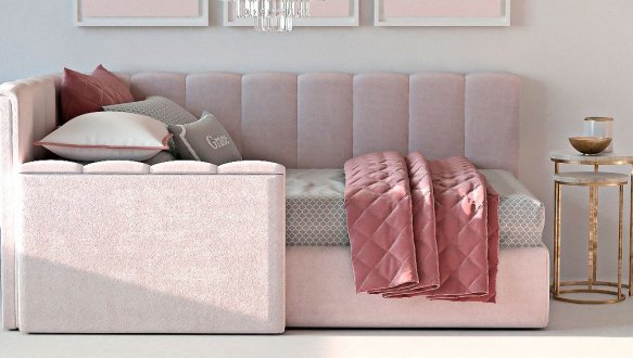 Ліжко дитяче м'яке Woodsoft Valencia / Валенсія