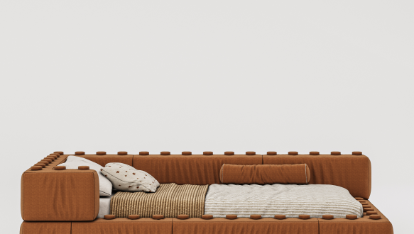 Детская кровать Lego с подъемным механизмом