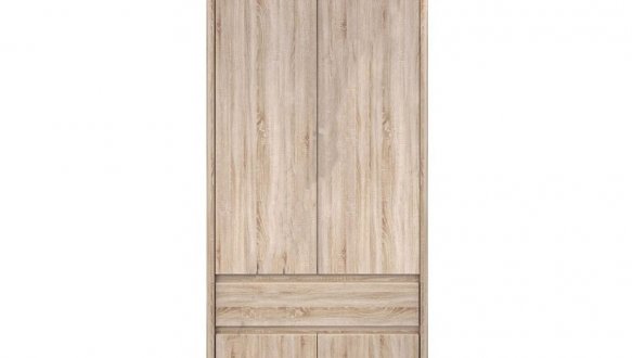 Шкаф SZF 4D1S VMV Holding Нортон 2 дверный дуб сонома 88 см
