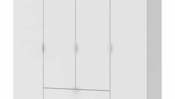 Шафа 4Д Гелар Дорос 4 дверна білий 155 см 17