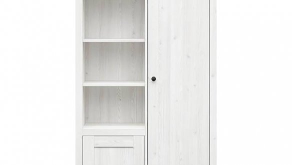 Шафа комбінована BRW Poland SZF2D Hesen 2 дверна модрина світла 106 см