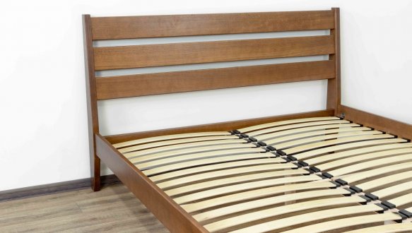 Ліжко дерев'яне низьке узніжжя Дрімка Глорія Бук 2